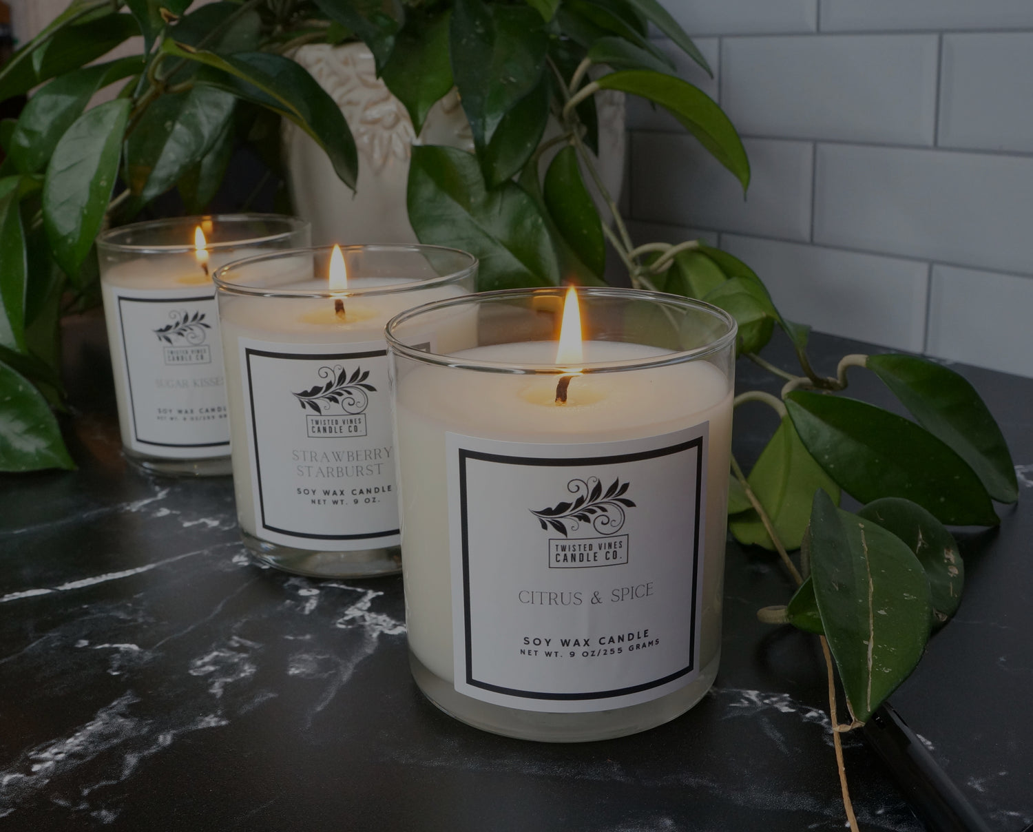 9 oz Premium Scented Candles