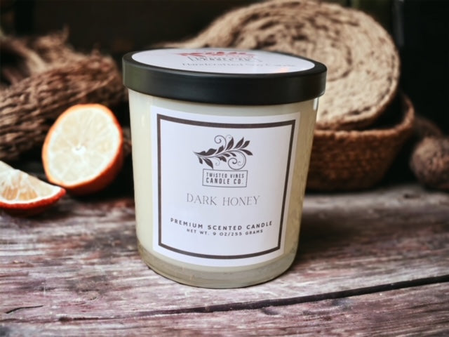Dark Honey 9 oz Candle