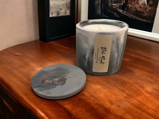Date Night 7 oz Concrete Candle