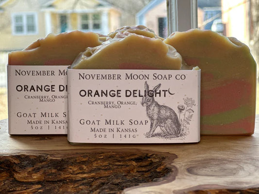Orange Delight Handmade Soap